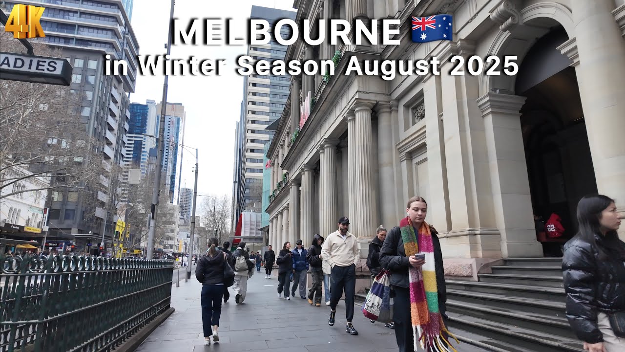 Immersive street-level walking tour through Melbourne South Bank, Australia, showcasing authentic urban landscapes, local architecture, and the vibrant atmosphere of the city's neighborhoods