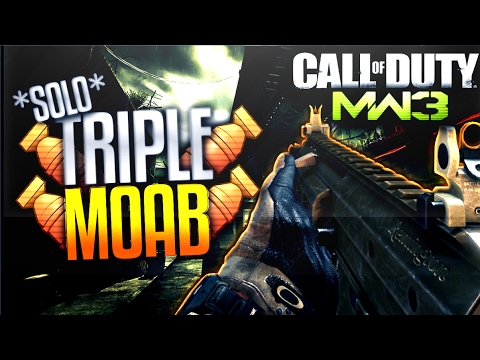 *SOLO* Triple Moab on Bootleg w/ 120 Kills Specialist - CoD: Mw3
