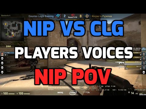 Katowice 2015 - NiP vs CLG with players communications (NiP POV Swedish)