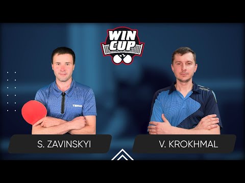 13:15 Serhii Zavinskyi  - Vitalii Krokhmal West 2 WIN CUP 17.01.2024 | TABLE TENNIS WINCUP