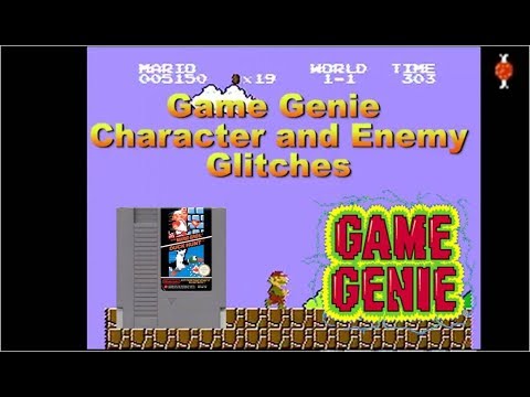 Super Mario Bros. Game Genie Enemy/Character Glitches