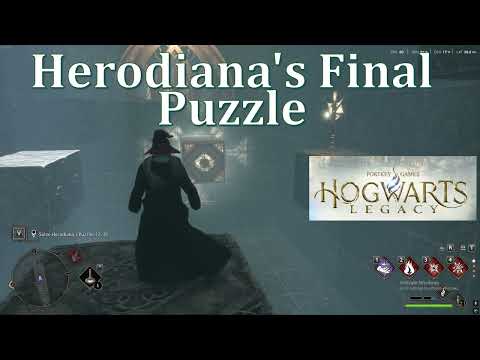 Hogwarts Legacy Solve Herodiana's Final Puzzle (3/3)