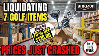 Amazon Is Liquidating THESE 7 Golf Items — Prices Just CRASHED (Only T