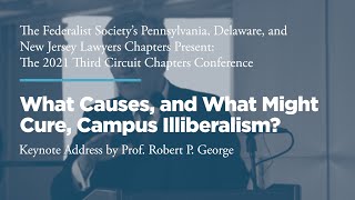 Click to play: Lunch and Keynote Address: What Causes, and What Might Cure, Campus Illiberalism?