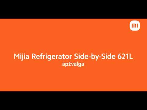 Šaldytuvas Xiaomi Mijia Refrigerator Side-by-Side 621L