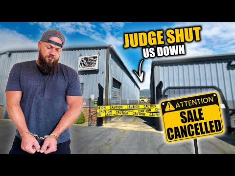 A Federal Judge STOPPED Our Massive Garage Sale!