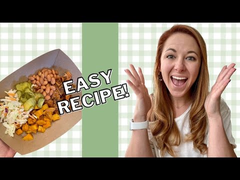 EASY BBQ Bowl for Pregnancy!