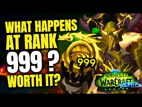 What REALLY Happens at Rank 999 in Legion Remix? GOD Mode, Secret Reward & True Endgame! WoW 11.2.5