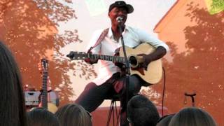 Javier Colon sings Crazy at Deer Park, NY on July 9, 2011