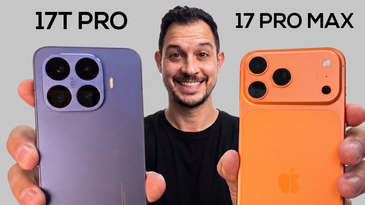 Xiaomi 17T Pro vs iPhone 17 Pro Max 🆚 ¿Cuál gana?