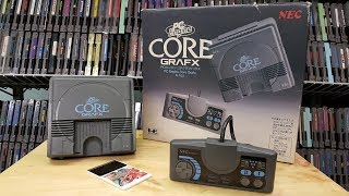 PC Engine CoreGrafx Console Unboxing