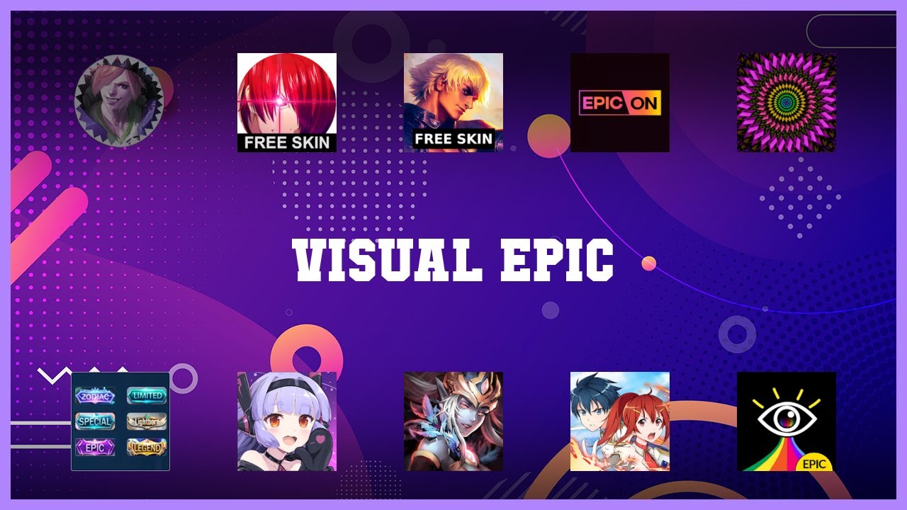 Top rated 10 Visual Epic Android Apps