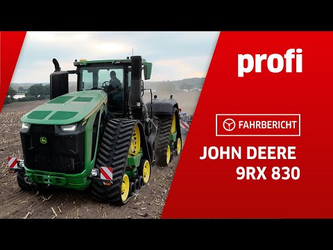 913 PS Maximalleistung 💪 John Deere 9RX 830 | profi #Fahrbericht
