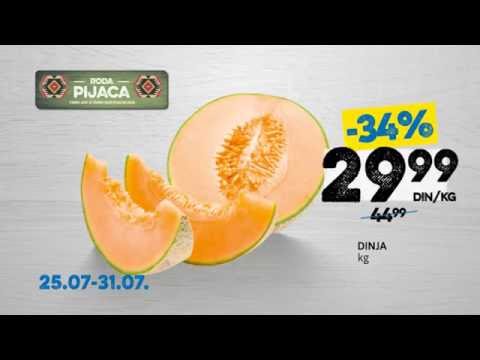 RODA: sveže i povoljno na našoj pijaci 25. - 31.07.2016.