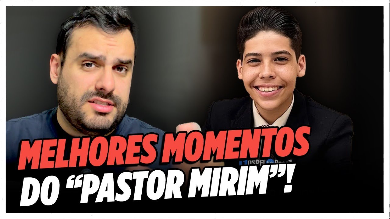 TENTE NÃO RIR: MELHORES MOMENTOS PASTOR MIRIM