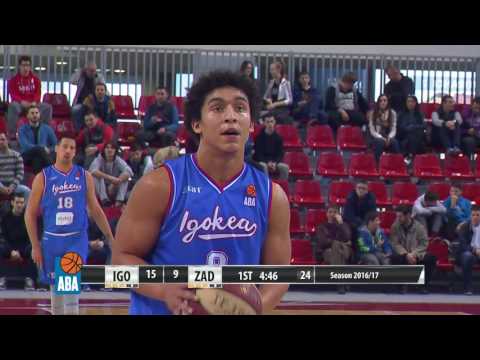 ABA Liga 2016/17, Round 21 match: Igokea - Zadar (5.2.2017)
