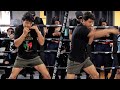 JAIME MUNGUIA REVEALS SURPRISING SPEED! FIRES OFF RIGHT HANDS DURING WORKOUT AHEAD OF NEXT FIGHT