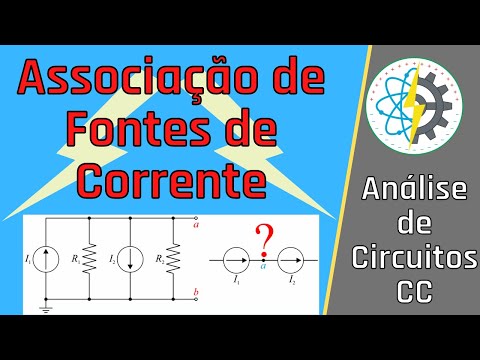 Aula 38 - Associação em série e em paralelo das fontes de corrente | Análise de Circuitos