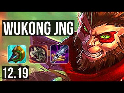 WUKONG vs GRAVES (JNG) | 15/4/17, 400+ games, Dominating | EUW Master | 12.19