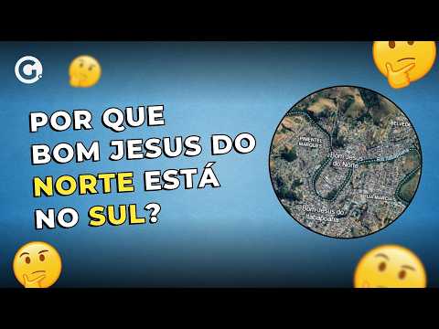 O enigma geográfico: por que Bom Jesus do Norte está no Sul do ES?