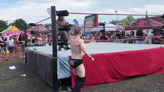 Ike vs Francis kip Stevens blitzkrieg pro warped tour 7/15/18 (free match)