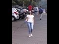 Sophie Choudry Looking Hot In Tight Blue Jeans Spotted With Her Dog Filmy Cuts Shorts