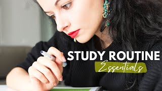 Study Routine Essentials | Study Tips