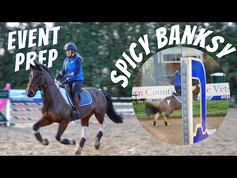 EVENTING DAY CAMP | Dressage & Showjumping Training on A SPICY Pony!!