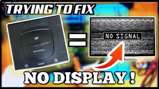 SEGA SATURN with NO DISPLAY - Can I REPAIR it?
