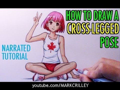 How to Draw a Cross-Legged Pose