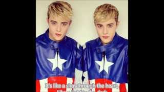 Jedward - Can&#39;t forget you (Lyrics)