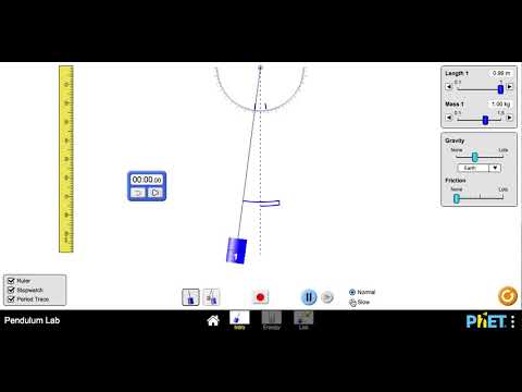 Pendulum Lab Simulation
