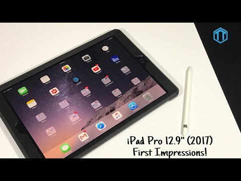 IPad Pro 12.9" (2017 Version) First Impressions!