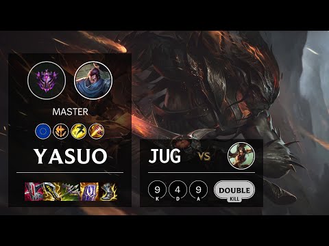 Yasuo Jungle vs Nidalee - EUW Master Patch 11.23