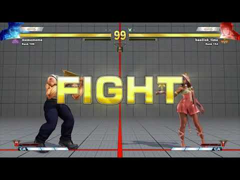 SFV~ Guile (Diago Umehara) vs. Menat (basilisk_time) HD 3