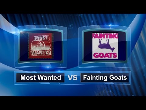 Most Wanted vs Fainting Goats - Quarter Finals - Dallas Kickball Open #DKO2017