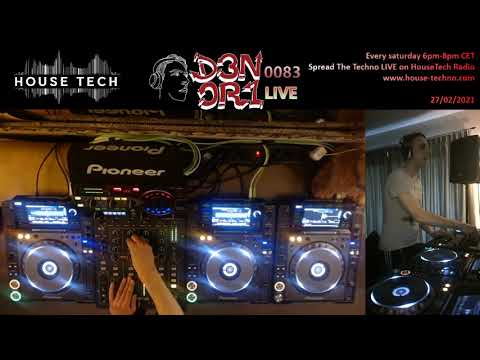 Techno D3N0R1 0083 HouseTech Radio Live