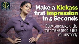 How to make a Positive first Impression &amp; Be Likeable - Body Language Tips | Personality development