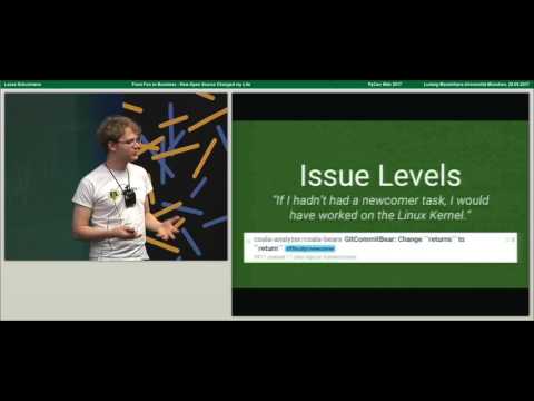 Lasse Schuirmann - From Fun to Business - How Open Source Changed my Life