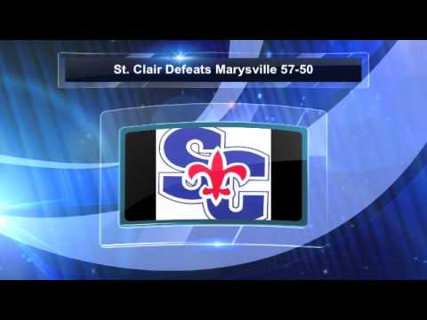 St. Clair Defeats Marysville 12-14-2012