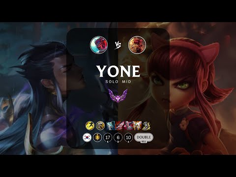 Yone Mid vs Annie - KR Master Patch 13.11