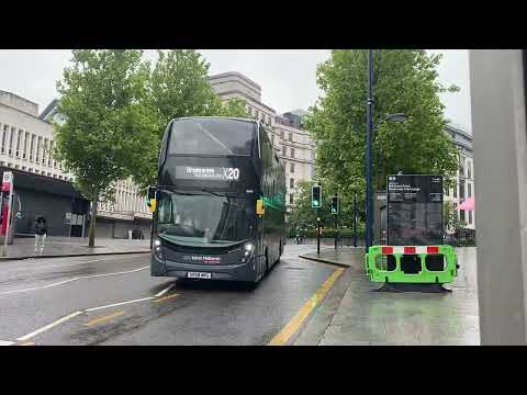National Express West Midlands Enviro 400mmc 6949 Bus Route X20 Bromsgrove