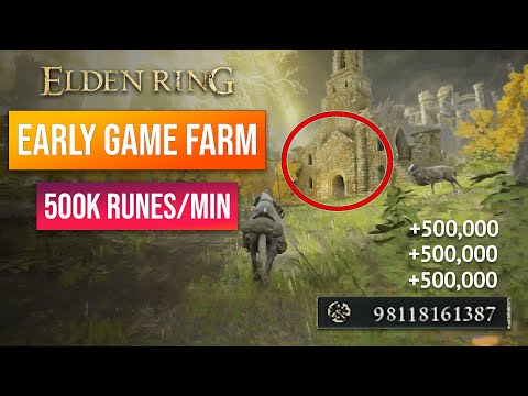 Elden Ring Rune Farm | Early Game Rune Glitch! Level up Fast!