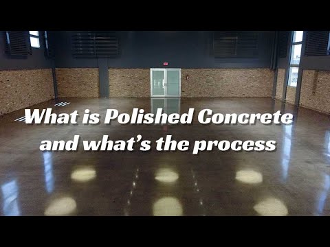 What is Polished Concrete and its process