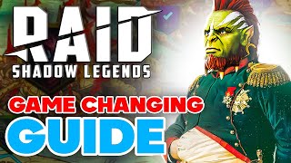 Raid Shadow Legends Guide⚔️Tutorial & Tips⚔️How to level up fast in 2024