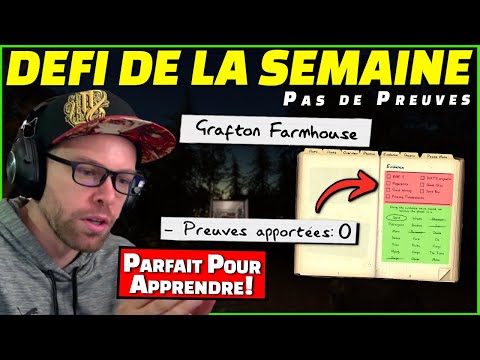 Le Défi PARFAIT pour Apprendre le Sans Preuves | Pas de Preuves | Phasmophobia FR