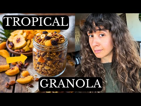 Tropical SLOW COOKER Granola (Naturally Vegan & Gluten-Free!)