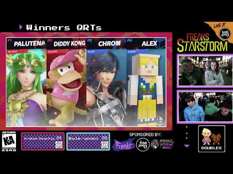 Freaks Starstorm Regional Doubles WQF - BroKen/Beastly vs Kyle/yonni - SSBU