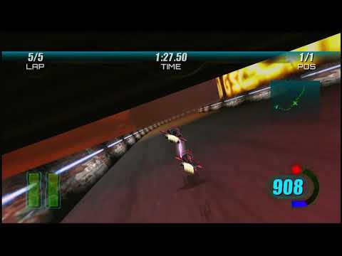 STAR WARS EPISODE I: RACER (1999): MON GAZZA SPEEDWAY 1 LAP RECORD