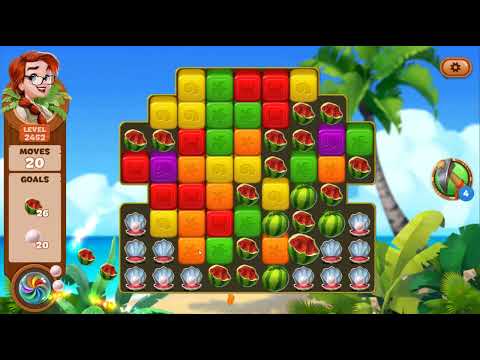 Lost Island Blast Adventure Level 2452 Gameplay